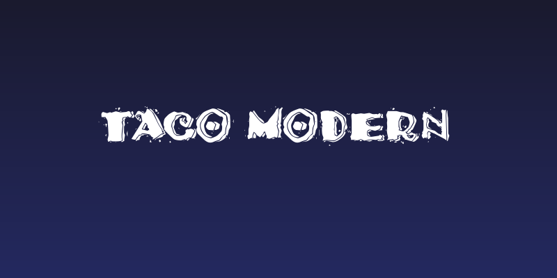 Taco Modern Social Header