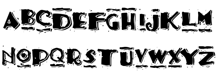 Taco Modern Font Litere mici