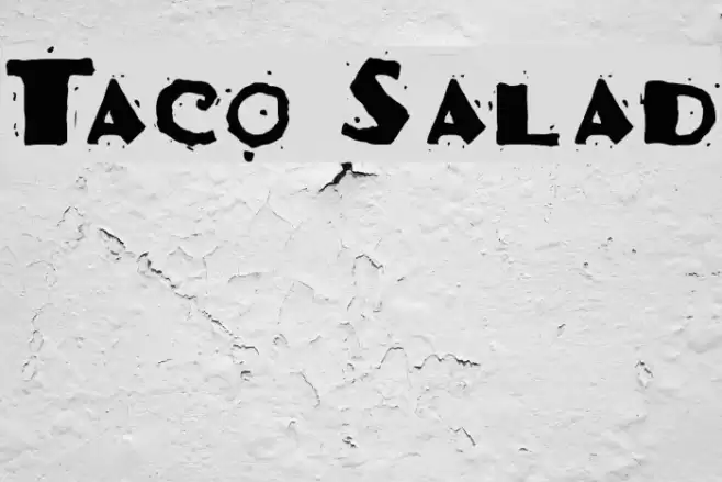 Taco Salad Fuentes examples