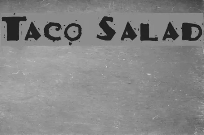 Taco Salad Fuentes examples