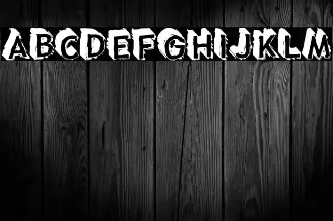 Taco Truck Militia Font examples