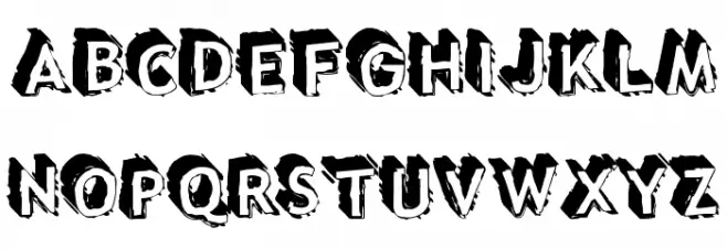 Taco Truck Militia Caratteri MINUSCOLO