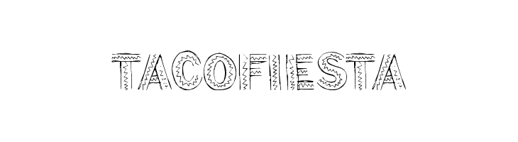 TacoFiesta  Frei Schriftart Herunterladen