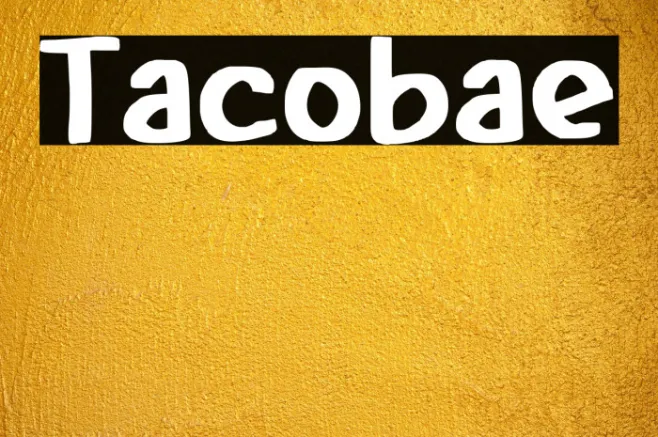 Tacobae Example 1