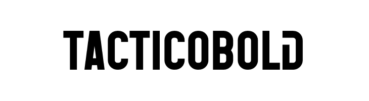 Tactico Bold  नि: शुल्क फ़ॉन्ट्स डाउनलोड