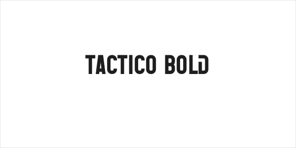 Tactico Bold Logo