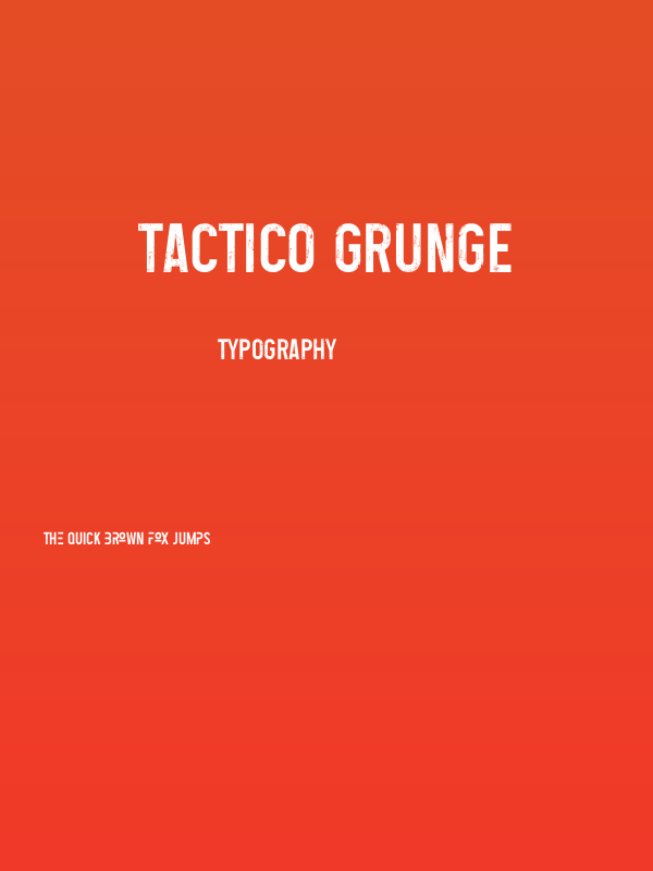Tactico Grunge Poster
