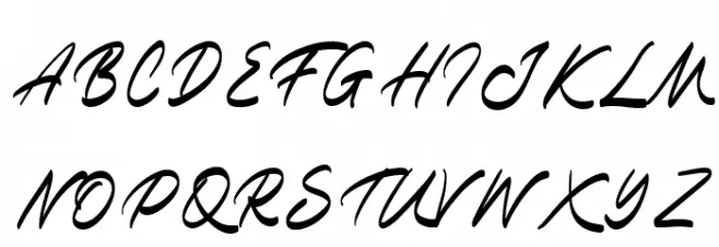 Tadcaster Font UPPERCASE