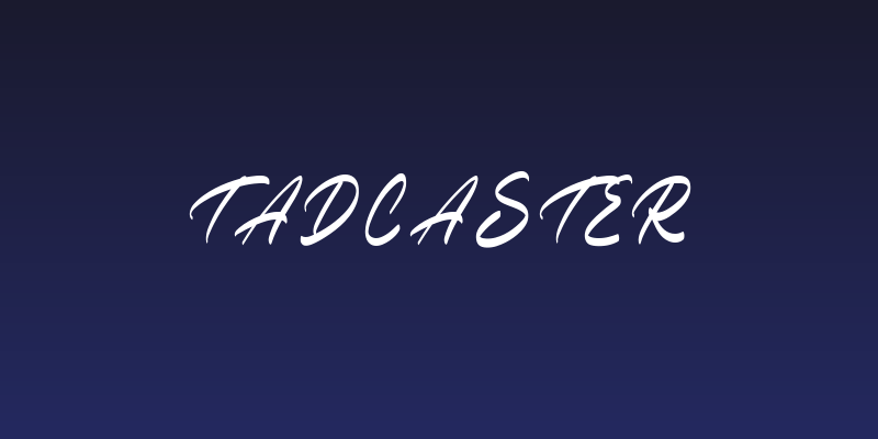 Tadcaster Social Header