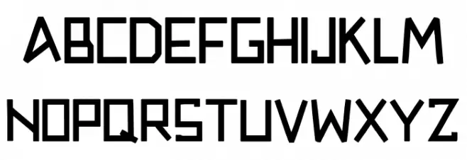 Tadeliji Font UPPERCASE