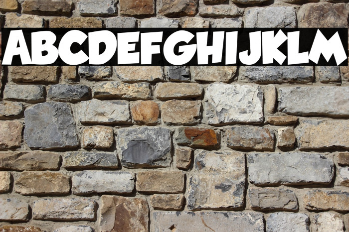 Tadeo Font Bold Font examples