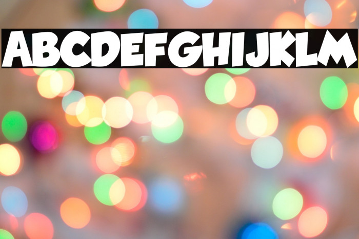 Tadeo Font Bold Font examples