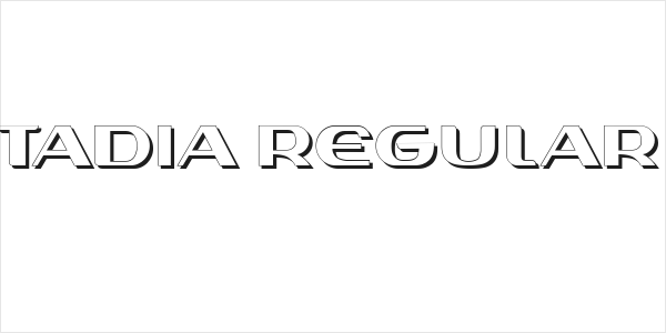 Tadia Regular Logo