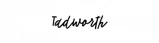Tadworth  नि: शुल्क फ़ॉन्ट्स डाउनलोड