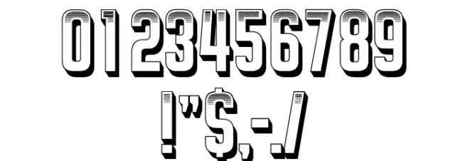 Tadya Regular Font OTHER CHARS