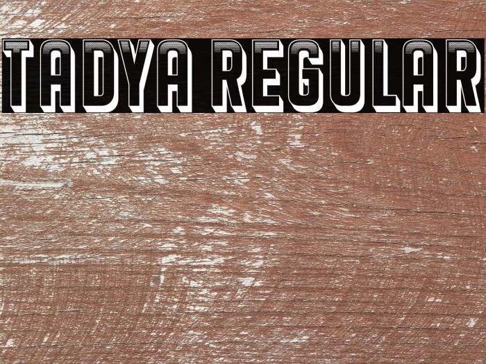 Tadya Regular Example 1