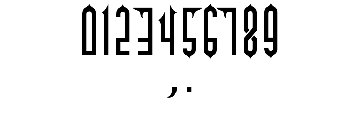 Tafakur Font OTHER CHARS