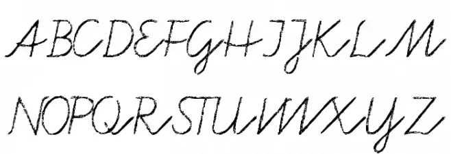 Tafelschrift Caratteri MAIUSCOLE