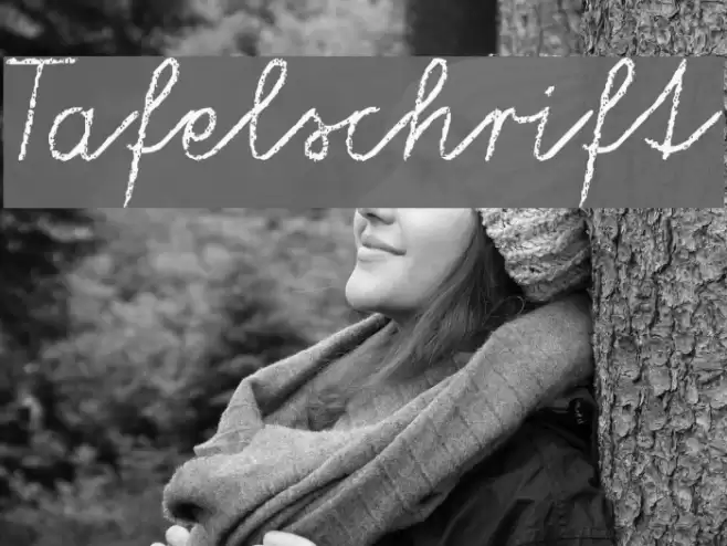 Tafelschrift Font examples
