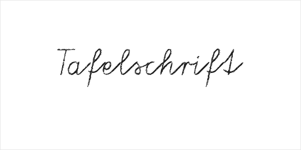 Tafelschrift Logo