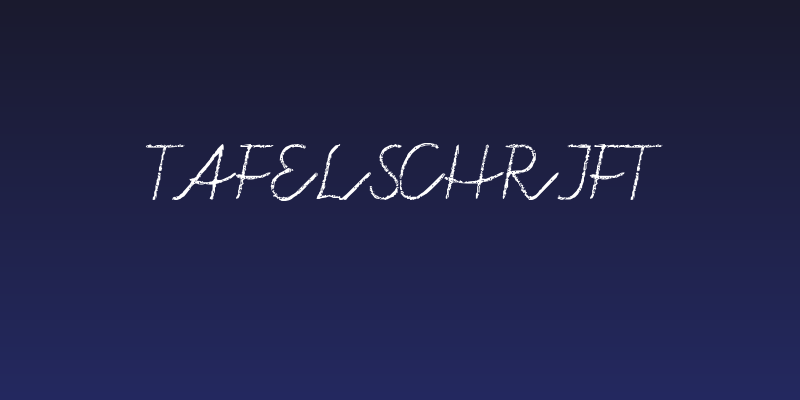 Tafelschrift Social Header