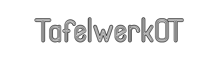 TafelwerkOT  Free Fonts Download