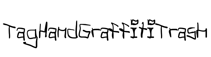 TagHandGraffitiTrash  नि: शुल्क फ़ॉन्ट्स डाउनलोड