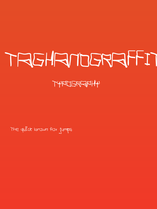 TagHandGraffitiTrash Poster