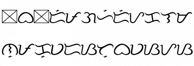 Tagalog Stylized Polices MINUSCULES