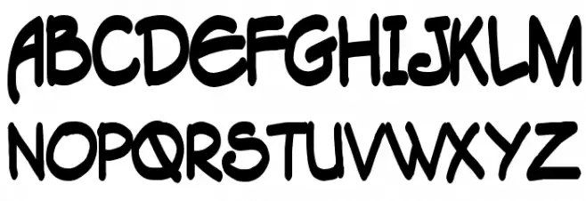 Tagapagsalaysay Caps [Narrator] Bold Schriftart Groß
