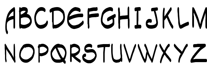 Tagapagsalaysay Caps [Narrator] Font Litere mari