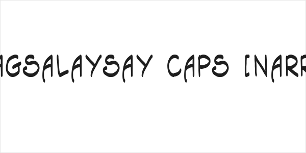 Tagapagsalaysay Caps [Narrator] Logo