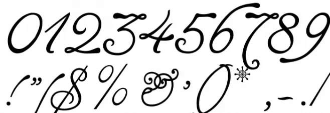 Tagettes Font OTHER CHARS