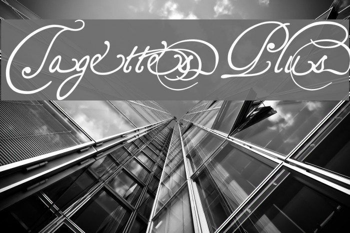 TagettesPlus لخطوط تنزيل examples