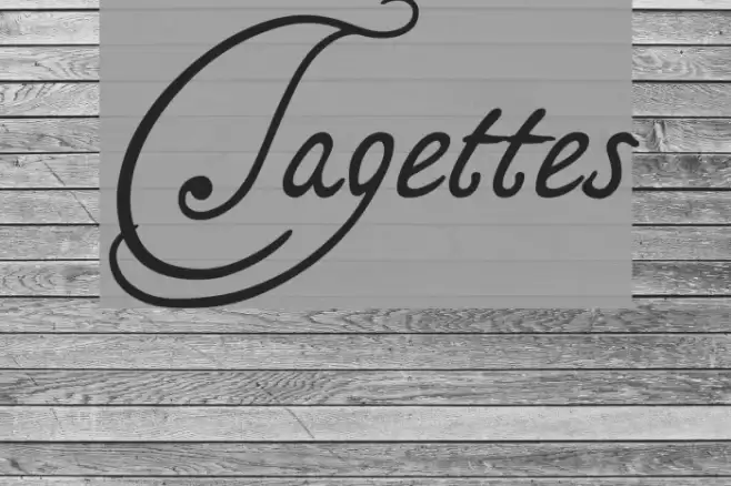 Tagettes Font examples