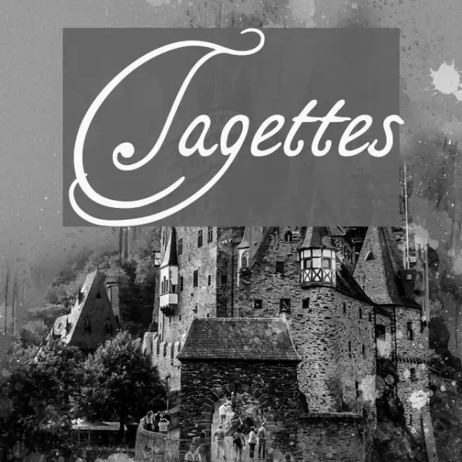 Tagettes Font examples