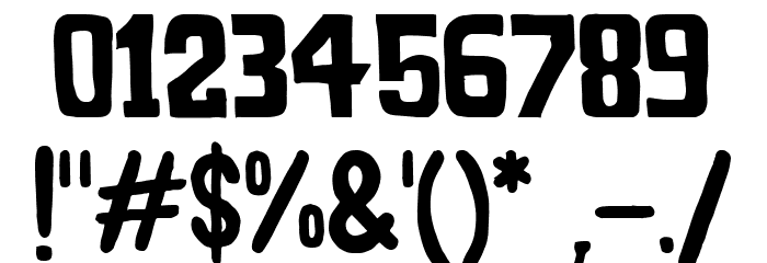 Tagihan Regular Font OTHER CHARS