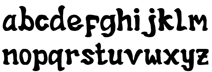 Tagihan Regular Font LOWERCASE
