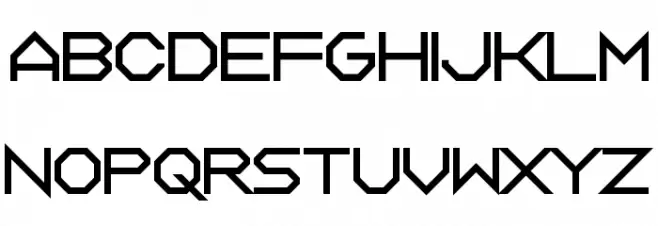 Tagon Schriftart Kleinbuchstaben