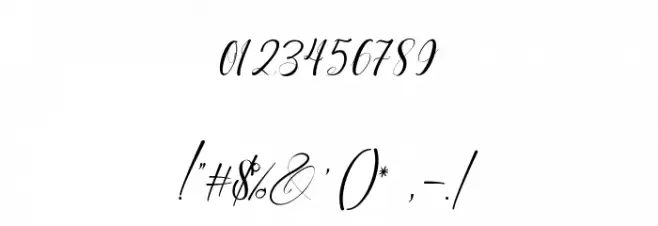 Tagonda Font OTHER CHARS