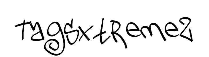 TagsXtreme2  免费字体下载