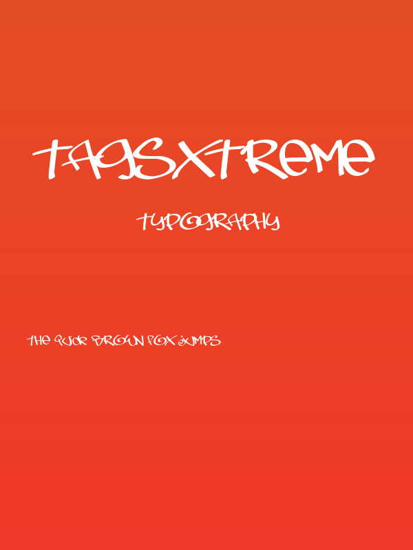TagsXtreme Poster