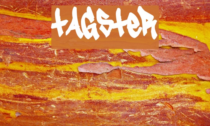 Tagster Font examples