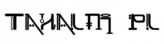 Tahalm pl  font caratteri gratis