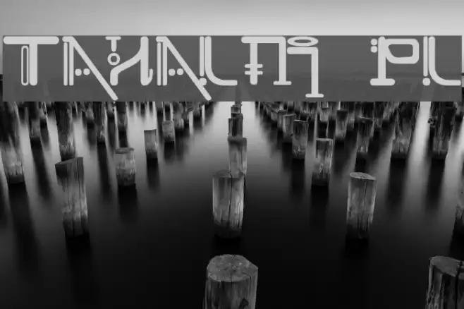 Tahalm pl Font examples