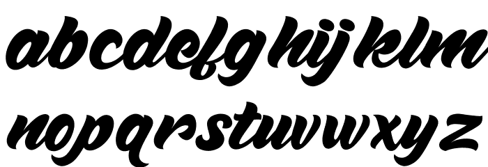 Tahu Bullats Italic Шрифта строчной