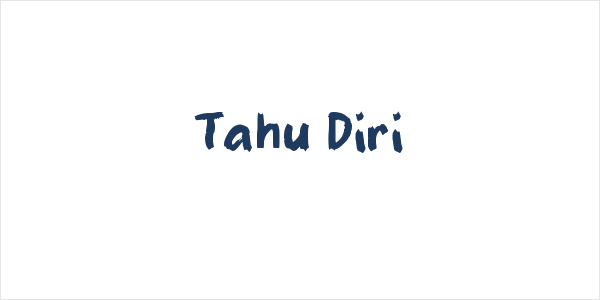 Tahu Diri Logo