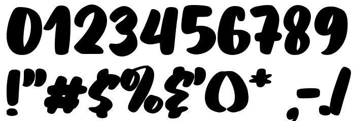 Tahu Kotak Font OTHER CHARS