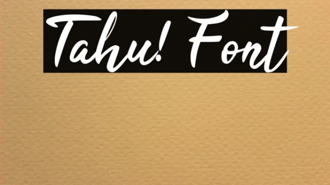 Tahu! Example 1