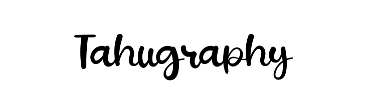 Tahugraphy  font caratteri gratis